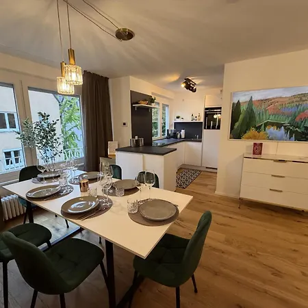 Apartment Goldenkey-suites - Spacious Luxury In The Heart Of Old Town - Premium Open-plan Kitchen Augsburg