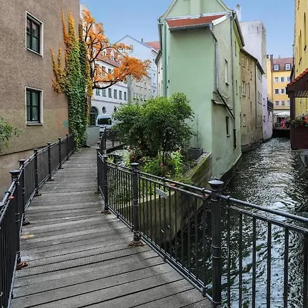 아파트 Hochwertige Goldenkey Mitten In Der Altstadt 아우크스부르크